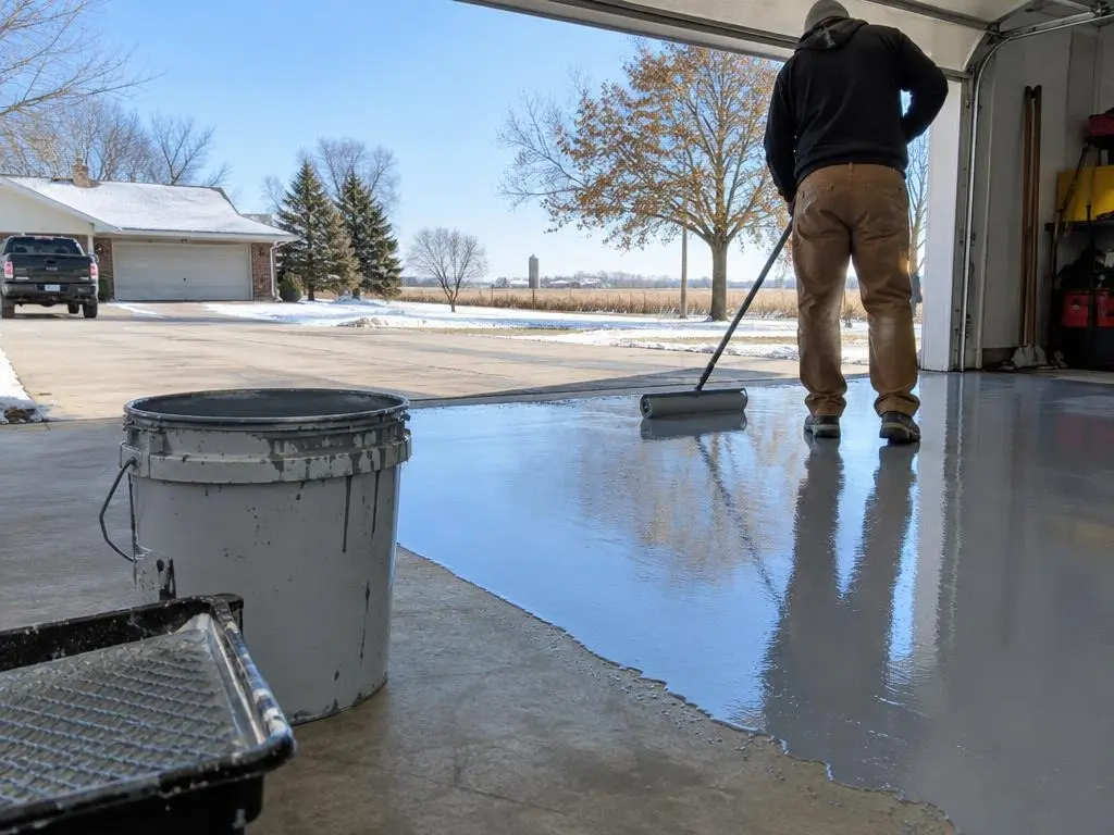 Polyaspartic Floor Coating in Springfield, IL